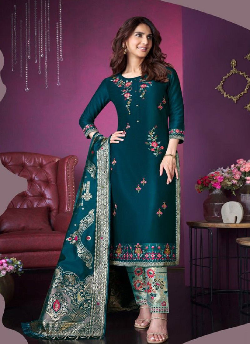 Meenakri Vol 3 By Lily And Lali Readymade Suits Catalog
